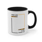 Limited Edition - One Year Anniversary Accent Coffee Mug, 11oz