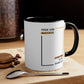 Limited Edition - One Year Anniversary Accent Coffee Mug, 11oz